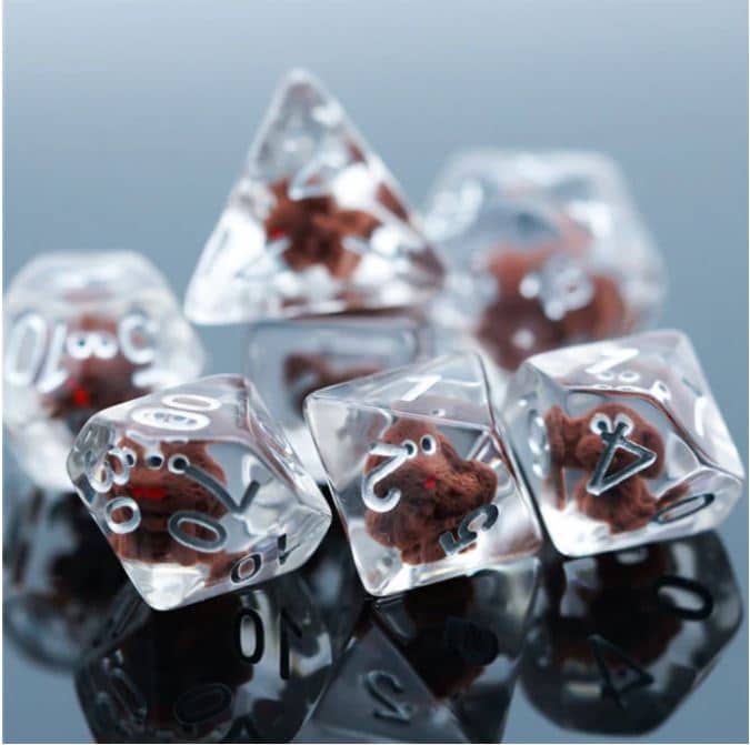 Fluffy Puppy RPG Dice Set