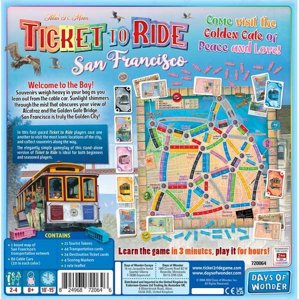 Ticket to Ride - San Francisco