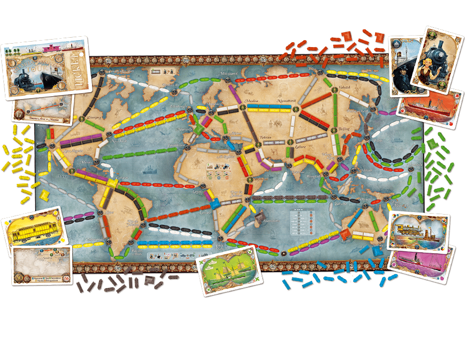 Ticket to Ride - Rails en Sails