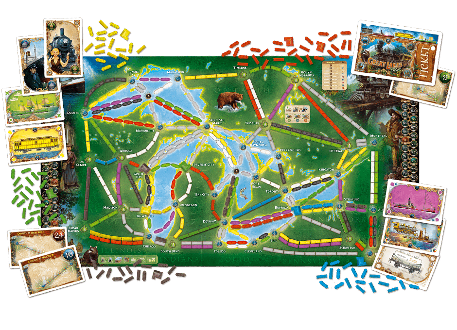 Ticket to Ride - Rails en Sails