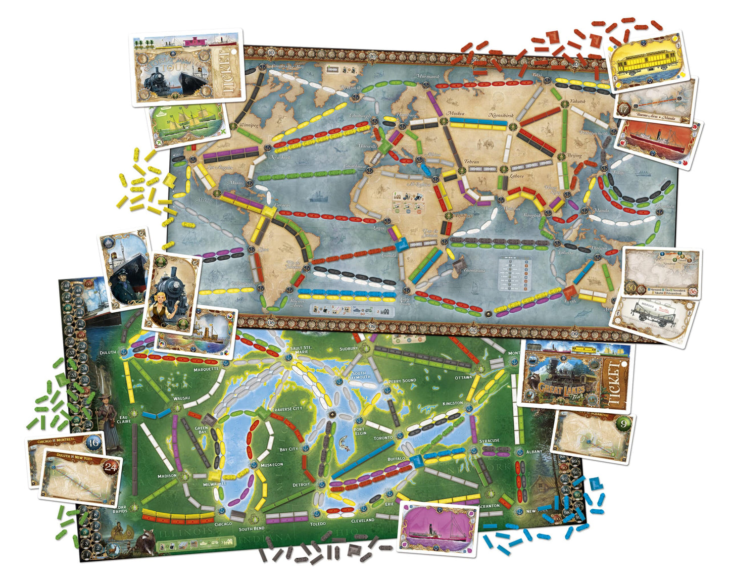 Ticket to Ride - Rails en Sails