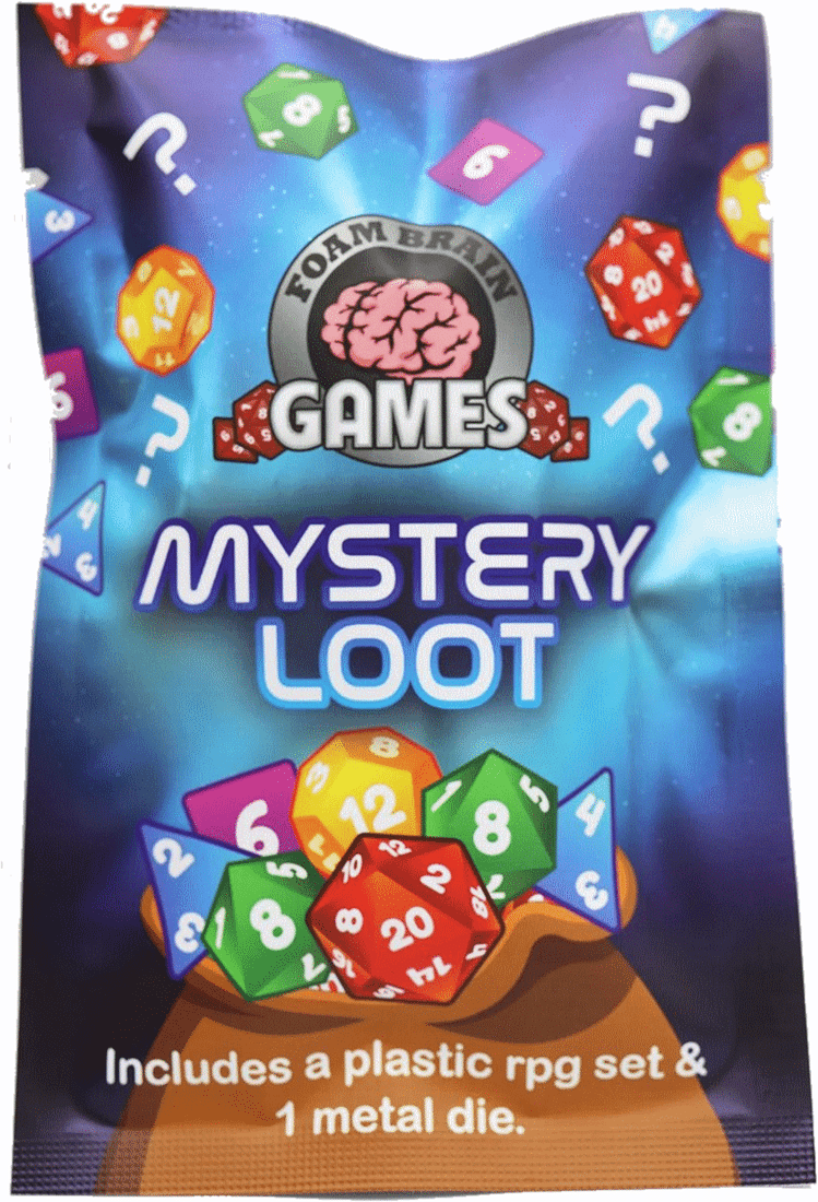 Mystery Loot: Plastic RPG Dice Set en