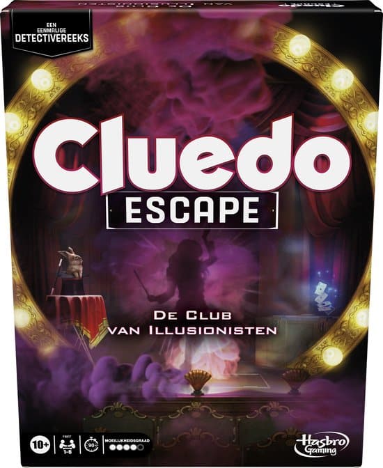 Cluedo Escape The Illusionist Club