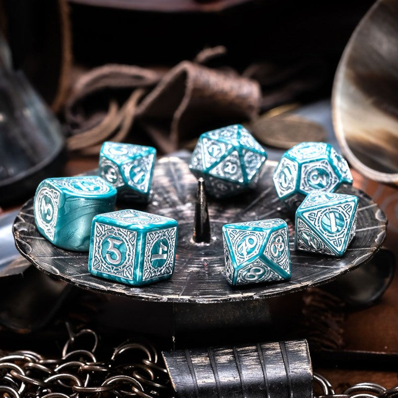 Viking Modern Dice Set - Mjolnir (7)