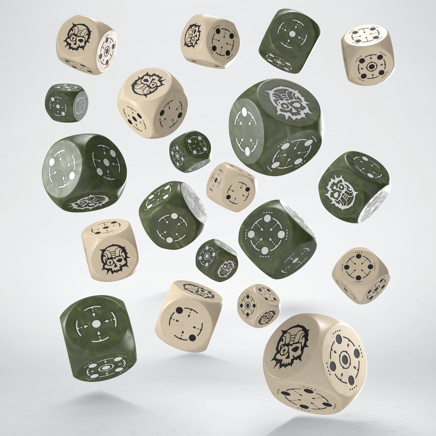 Crosshairs Compact D6 - Beige & Olive (20)