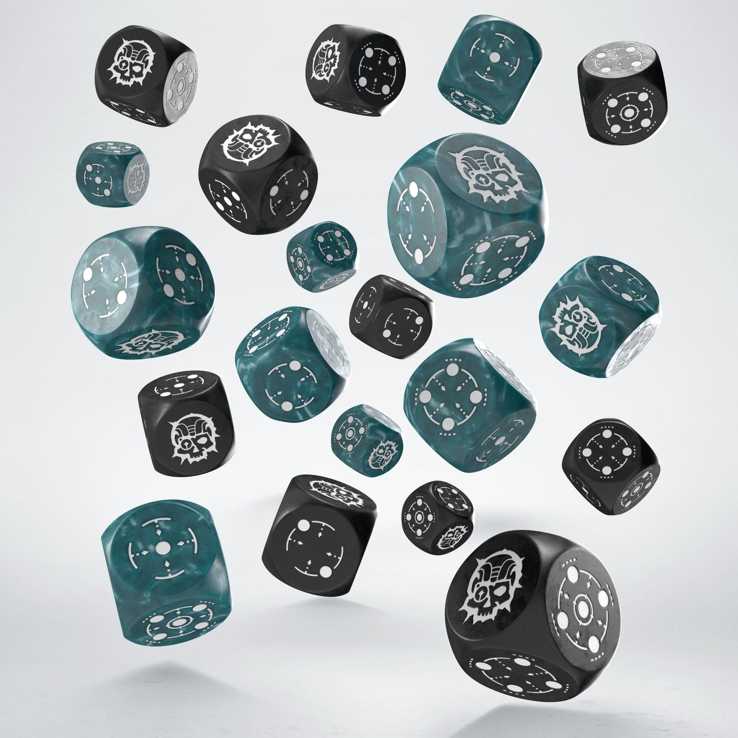 Crosshairs Compact D6 - Stormy & Black (20)