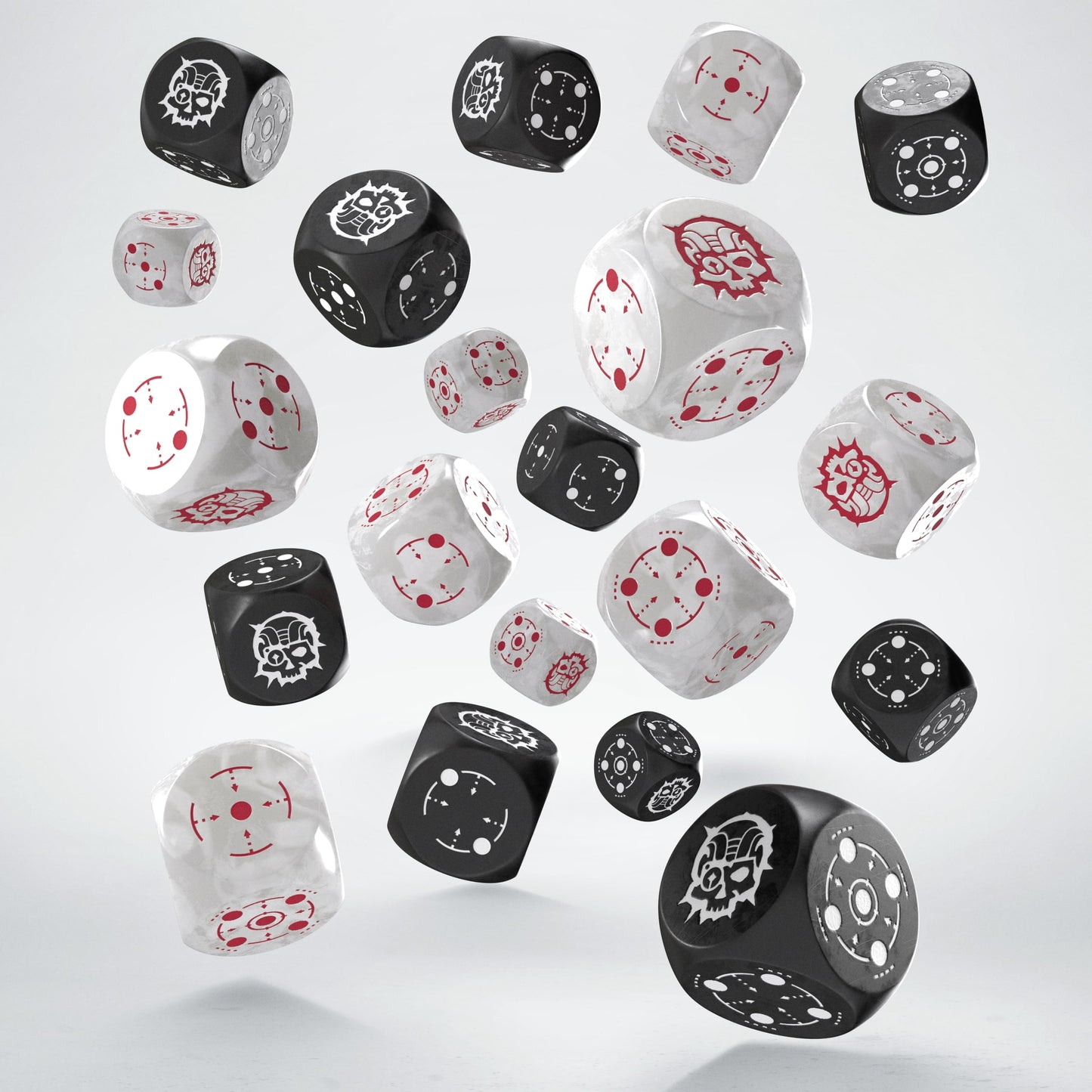 Crosshairs Compact D6 - Black & Pearl (20)