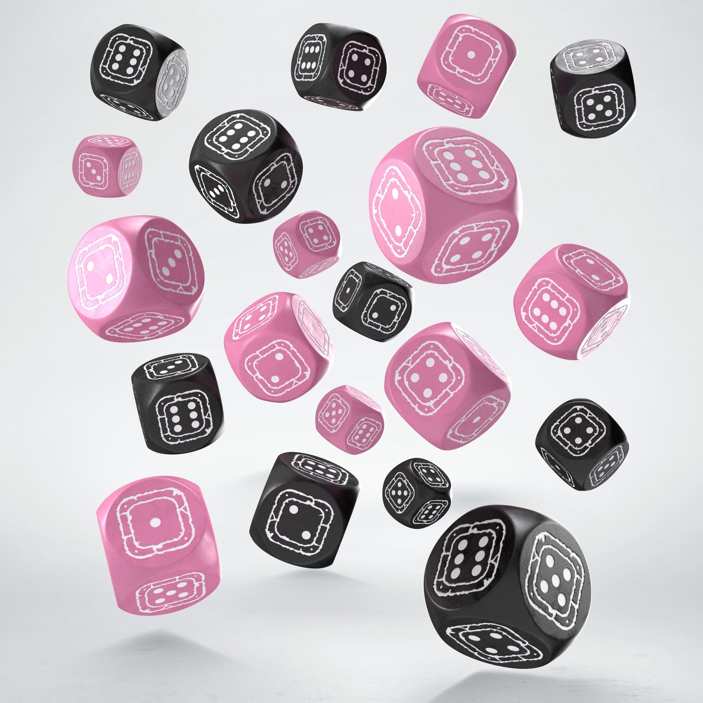 Fortress Compact D6 - Black & Pink (20)