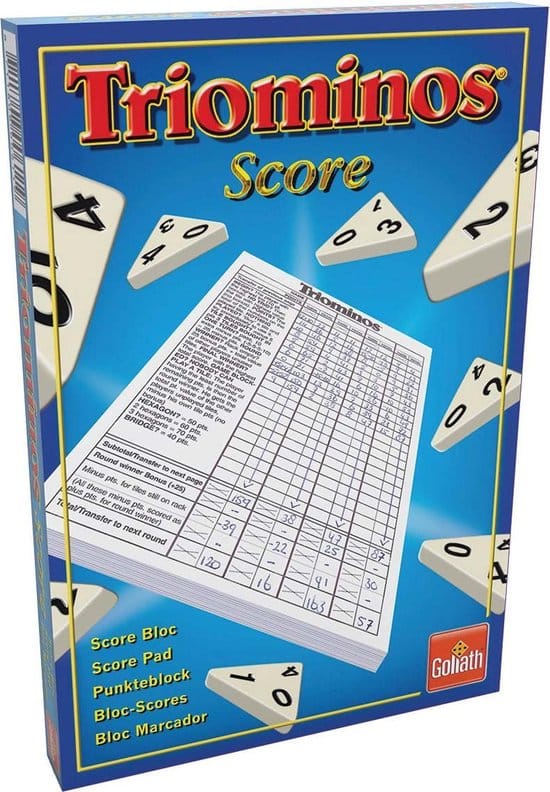 Triominos The Original Scoreblock