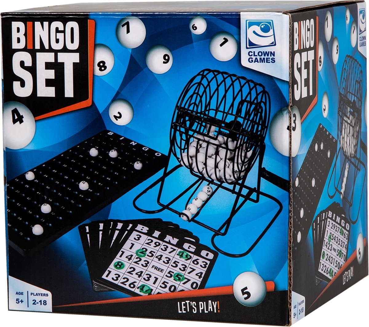 Clown Games Bingo Molen Groot
