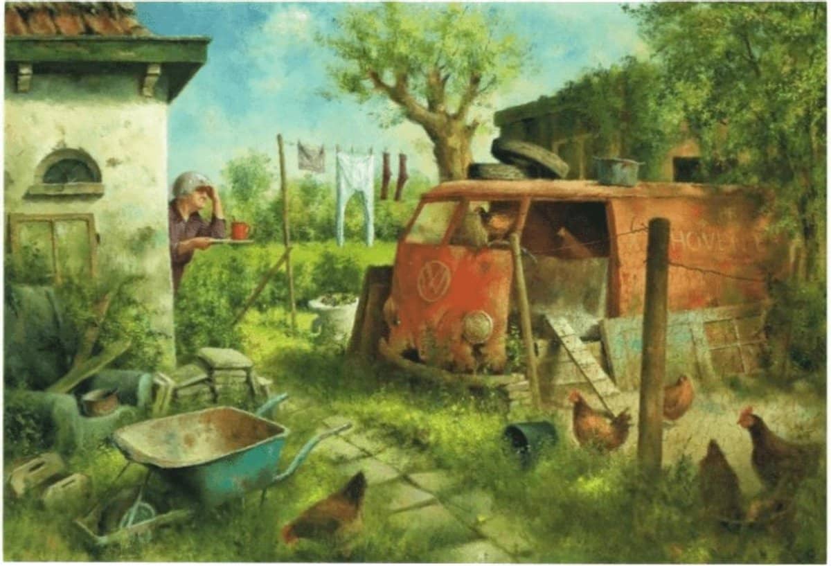 Kippenhok - Marius van Dokkum (1000)
