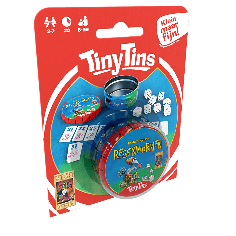Tiny Tins: Regenwormen