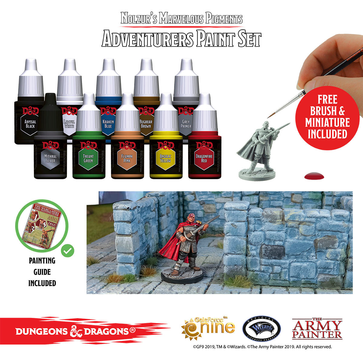 D&D Adventurers Farbset