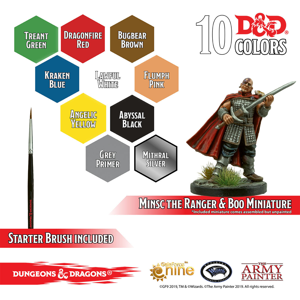 D&D Adventurers Farbset