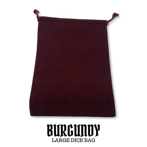 Large Suede-Cloth Dice Bag