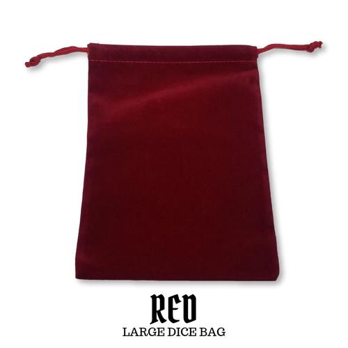 Large Suede-Cloth Dice Bag