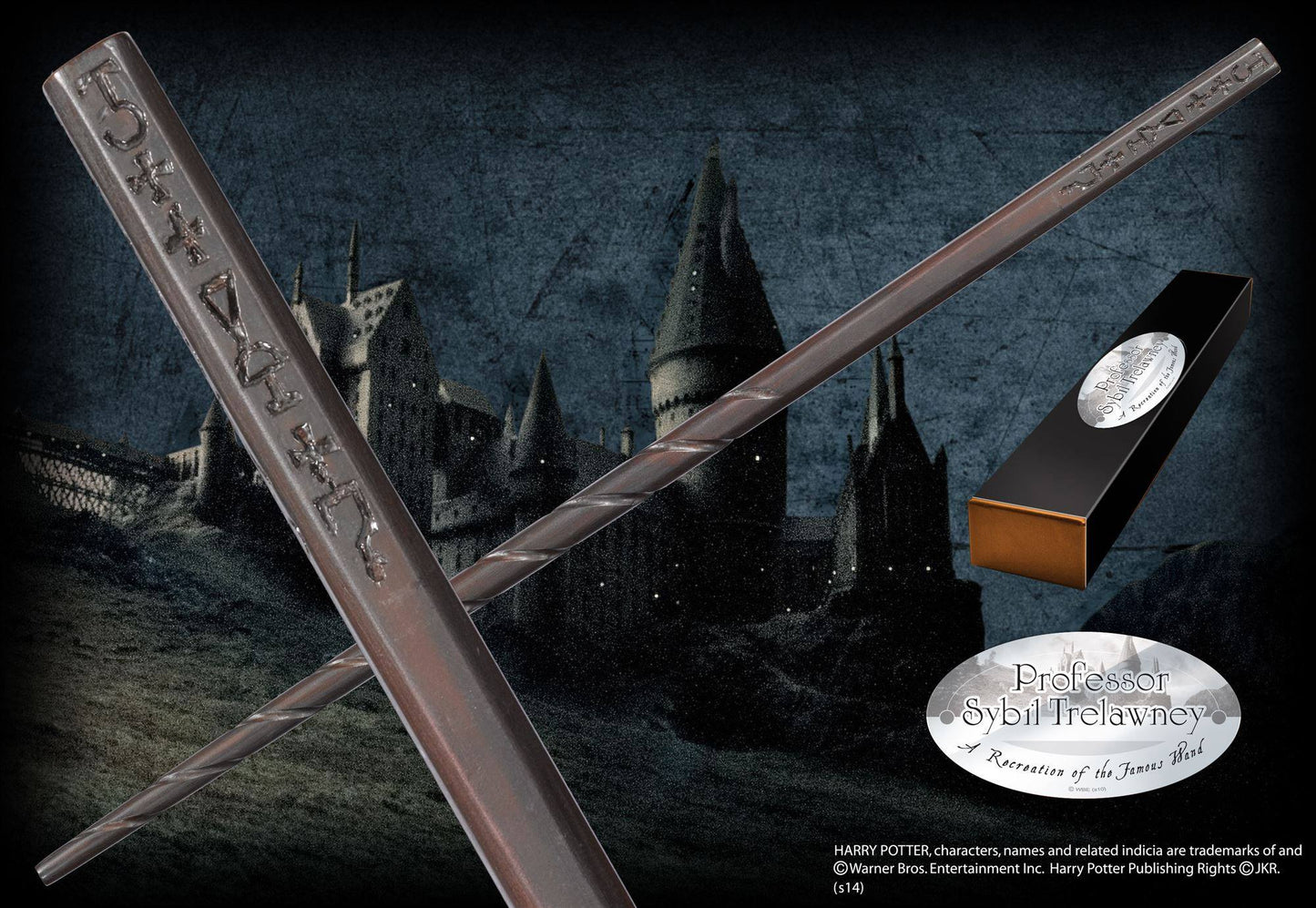 Harry Potter Zauberstab Professor Sybill Trelawney (Character Edition)
