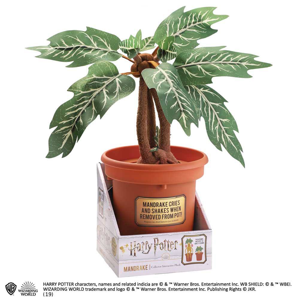 Harry Potter Collector Interactive Plush Figure Mandrake