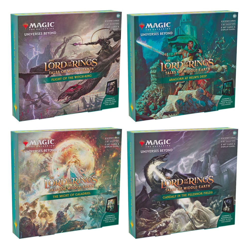 Magic the Gathering The Lord of the Rings: Tales of Middle-earth Scene Boxes