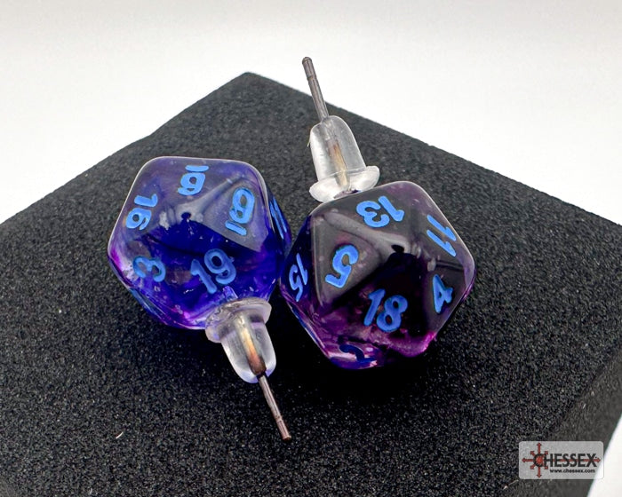 Stud Earrings Nebula Nocturnal Mini-Poly