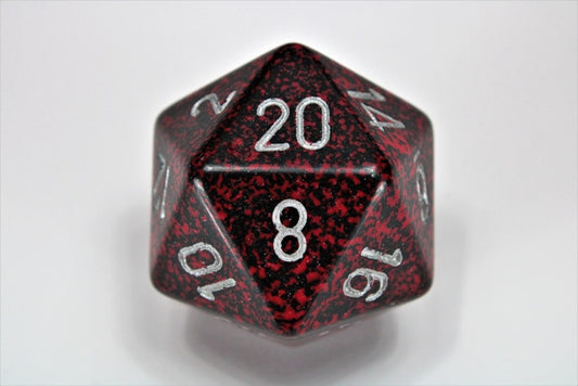 Silver Volcano Speckled 34mm D20