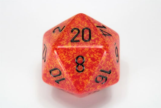 Fire Speckled 34mm D20
