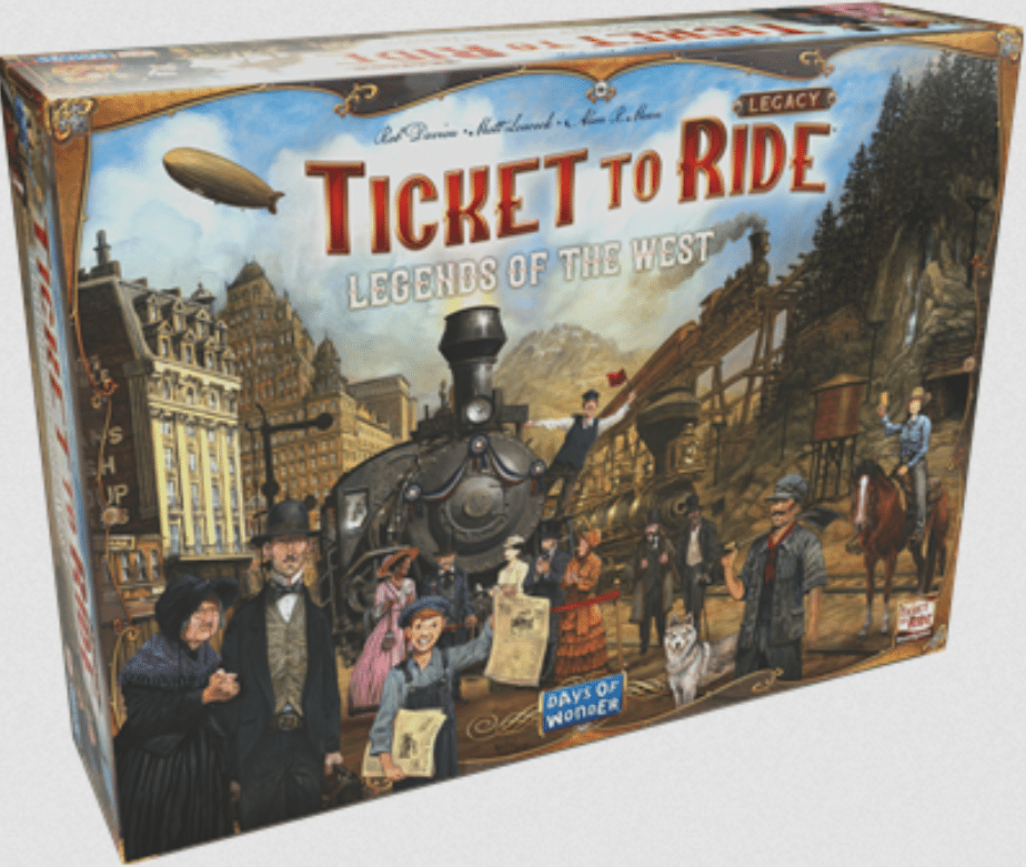 Ticket to Ride Legacy Legends of the West (Engelstalig)