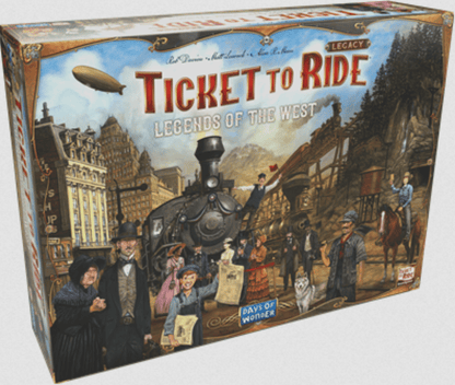 Ticket to Ride Legacy Legends of the West (Engelstalig)