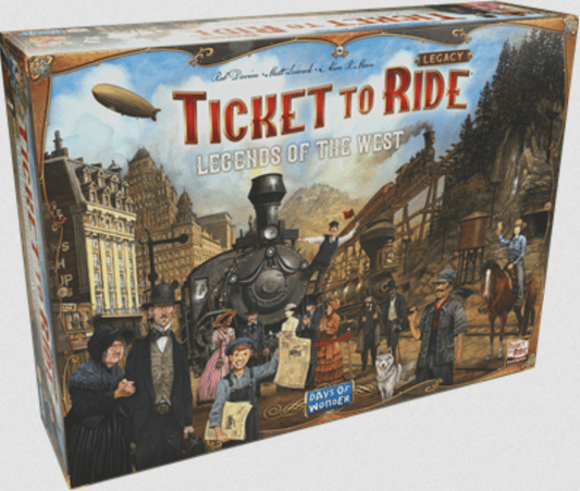 Ticket to Ride Legacy Legendes uit het Westen