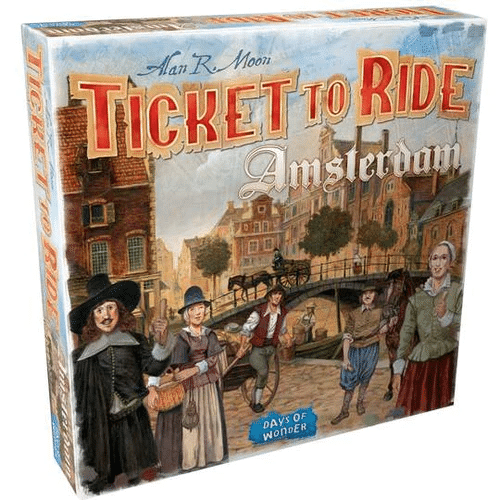 Ticket to Ride - Amsterdam (Engelstalig)