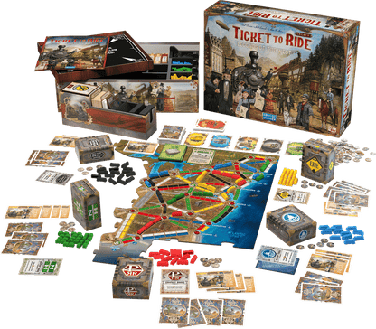 Ticket to Ride Legacy Legends of the West (Engelstalig)