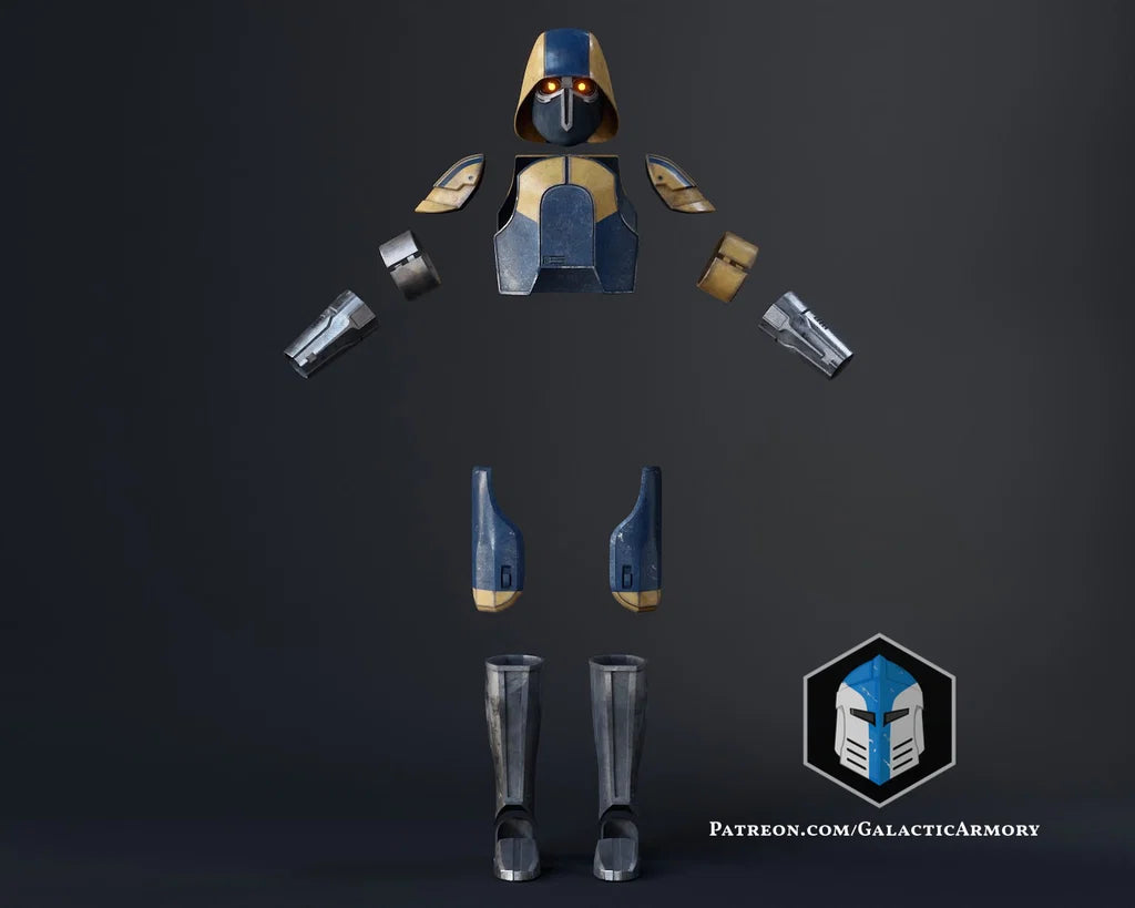 Star Wars Coruscant Security Force Armor DIY Kit