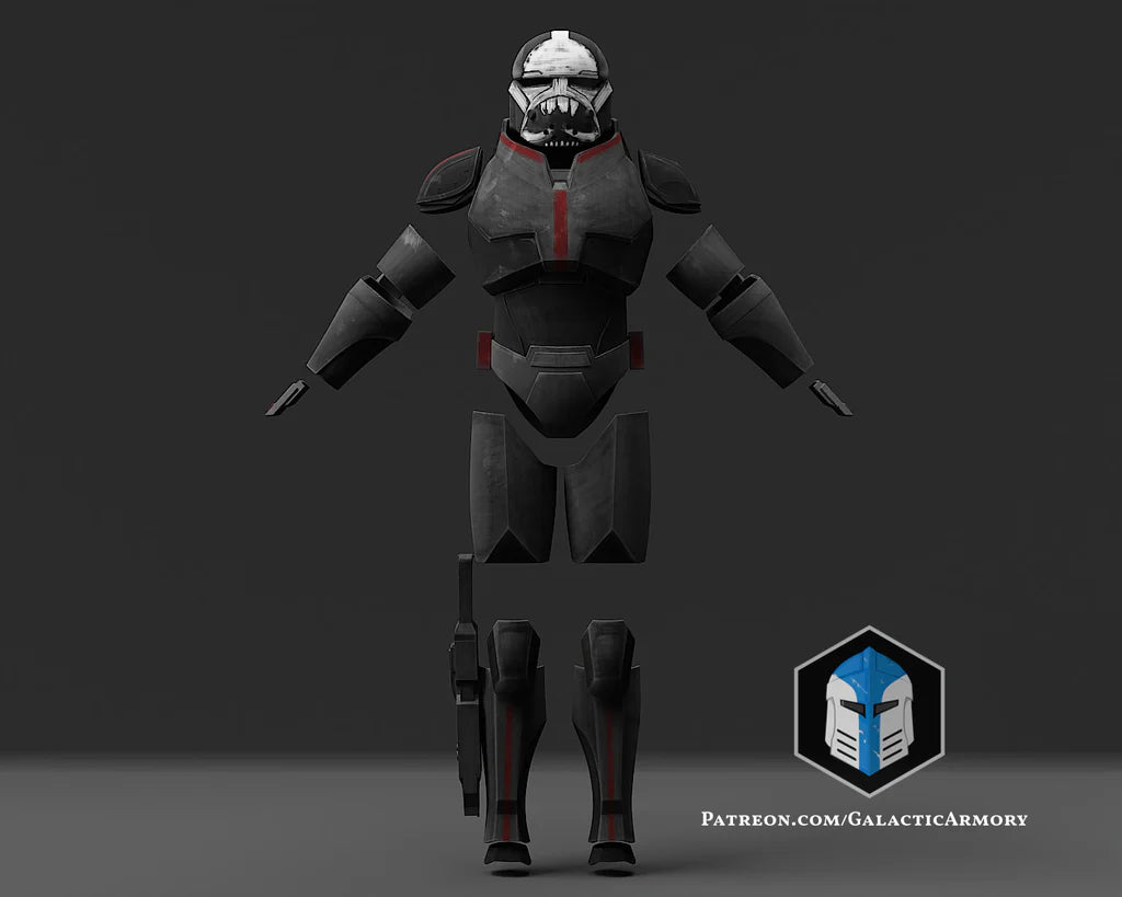 Star Wars Bad Batch Wrecker Armor DIY Kit
