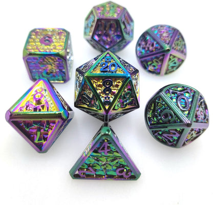 Metal Polyhedral Dice Set Dazzle
