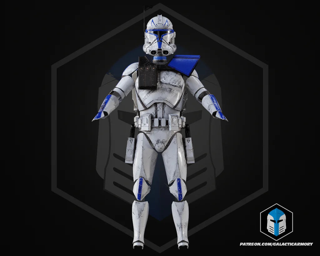 Star Wars Captain Rex Armor DIY Kit (Realistisch)