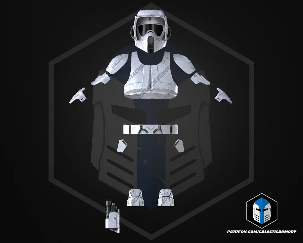 Star Wars Scout Trooper Armor DIY Kit