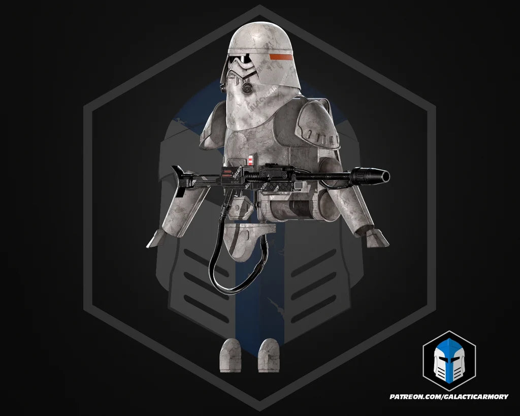 Star Wars Imperial Flame Trooper Armor DIY Kit