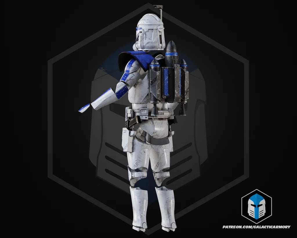 Star Wars Captain Rex Armor DIY Kit (Realistisch)