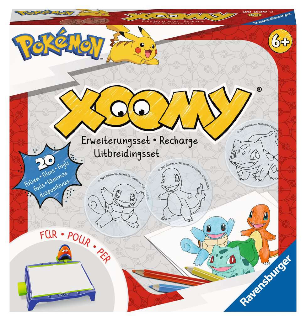 Xoomy Uitbreidingsset Pokemon