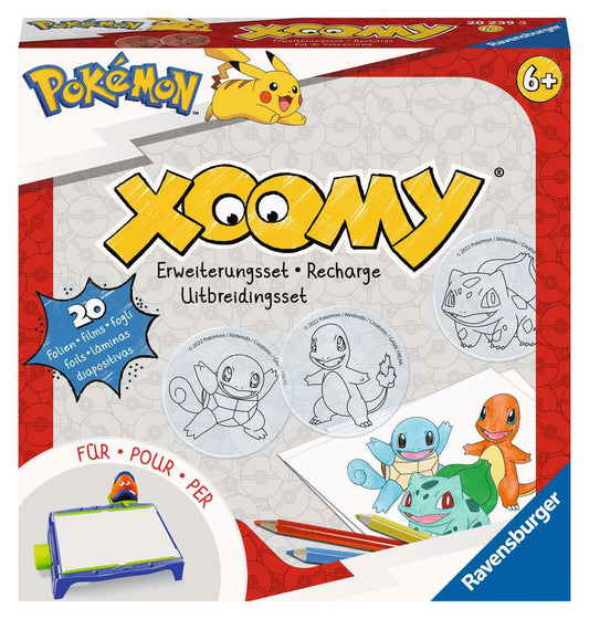 Xoomy Uitbreidingsset Pokemon
