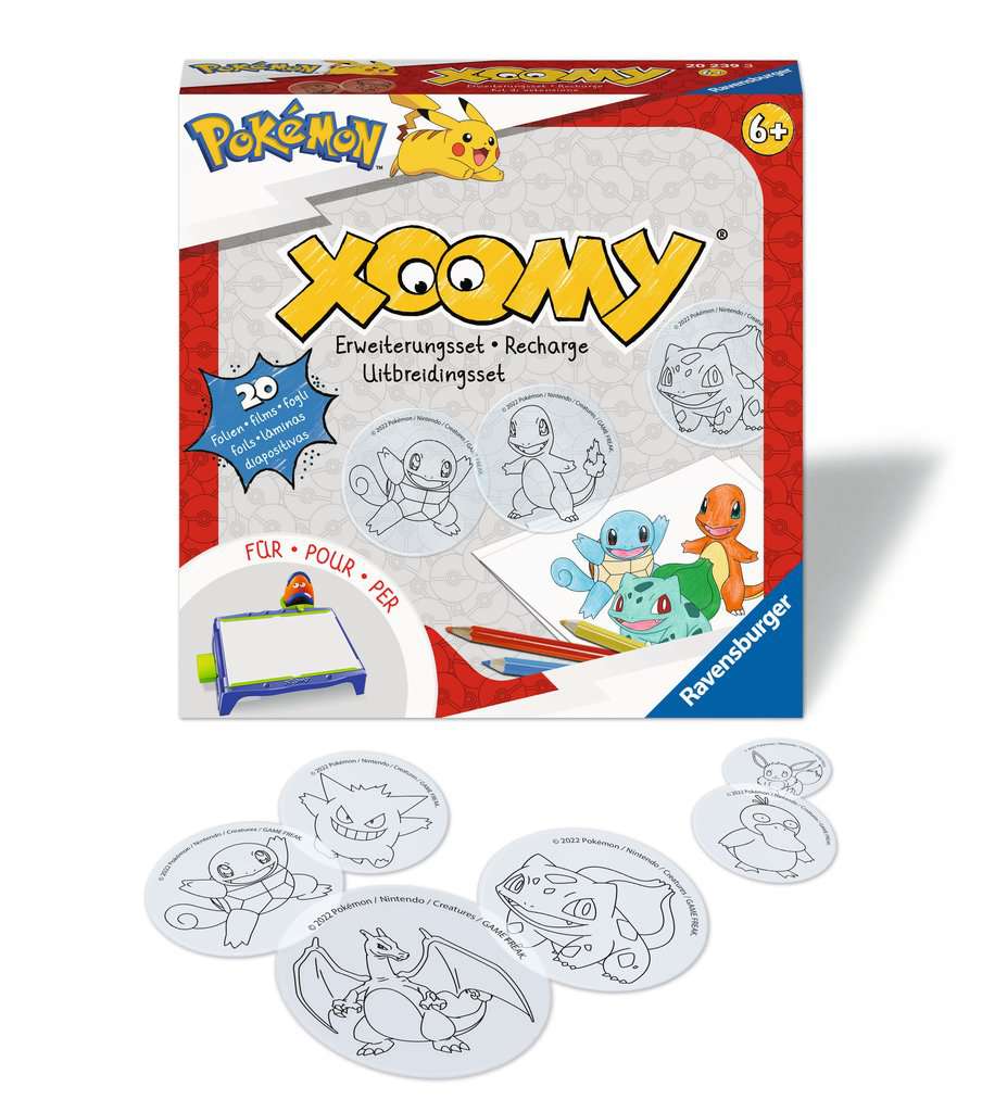 Xoomy Uitbreidingsset Pokemon