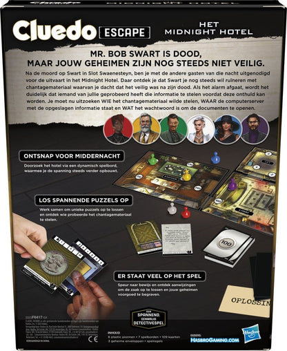 Cluedo Escape Het Midnight Hotel