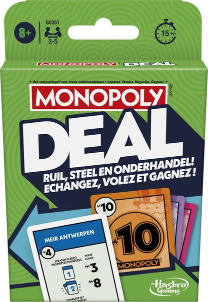 Monopoly Deal Refresh (Belgium Bilingual)