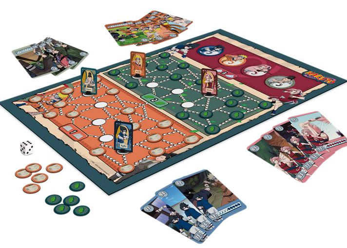 Naruto Chunin Exam Sprint Board Game -EU