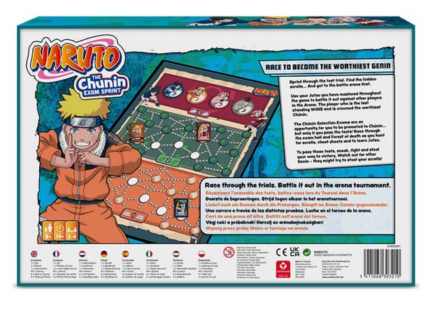 Naruto Chunin Exam Sprint Board Game -EU