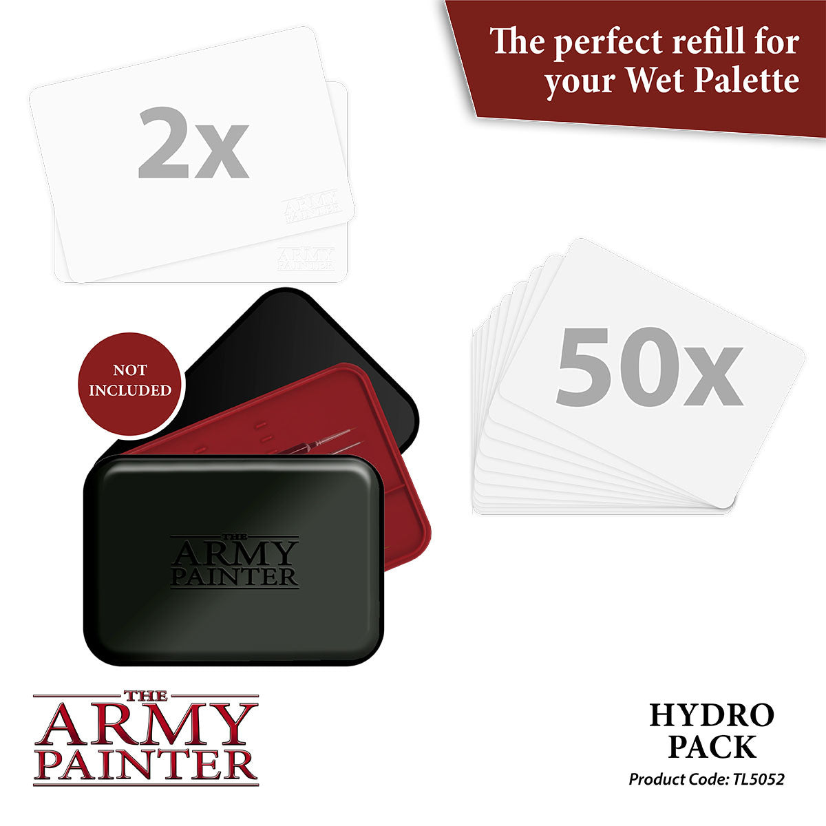 Wet Palette Hydro Pack (refill)