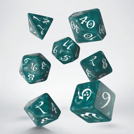 Classic RPG - Stormy & White Dice Set (7)