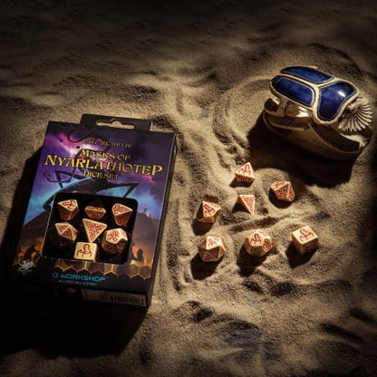 Call of Cthulhu -: Masks of Nyarlathotep Dice Set (7)
