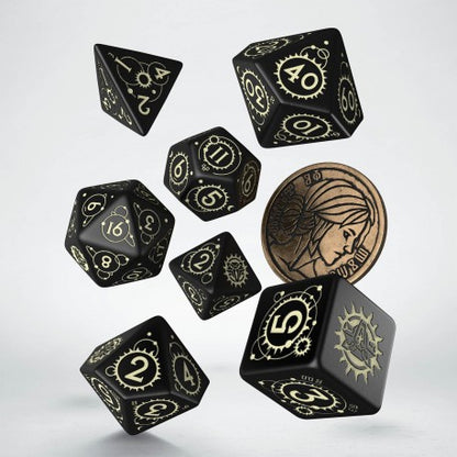 The Witcher Dice Set - Ciri - The Zireael (7 pcs + coin)