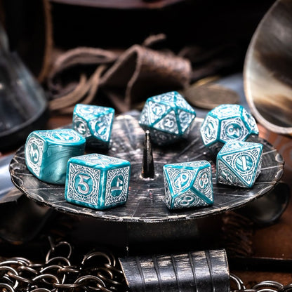 Viking Modern Dice Set - Mjolnir (7)